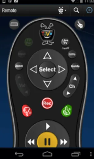 Удаленный интерфейс TiVo