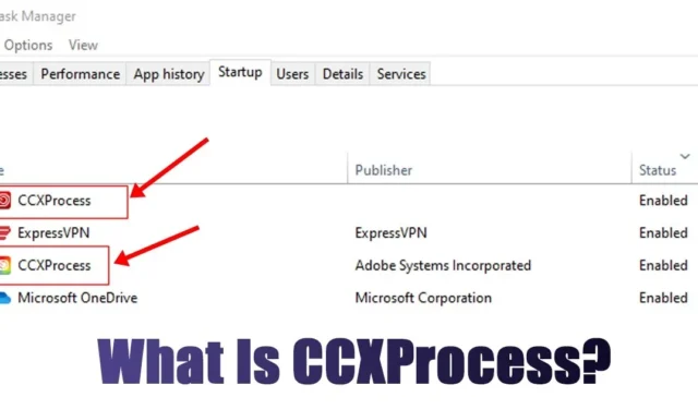 Comprendre CCXProcess.exe : étapes pour le désactiver