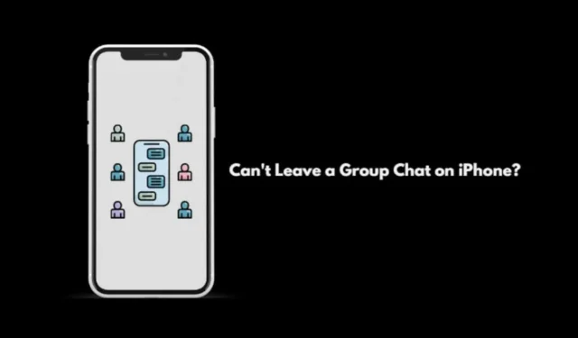 iPhone でグループチャットを終了する方法: トラブルシューティングのヒント