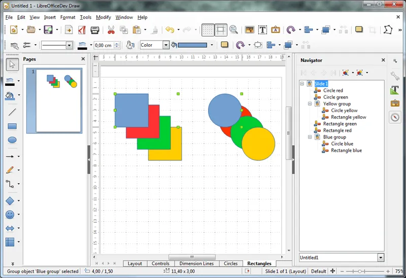 LibreOffice Рисование