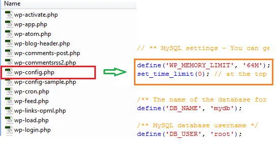 Aumento del limite di memoria PHP