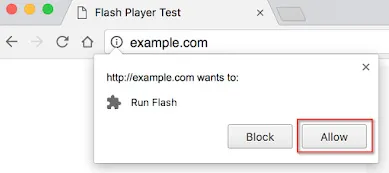 在 Safari 中解鎖 Adob​​e Flash Player 的步驟