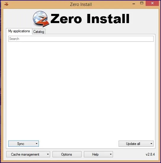 Раздел каталога Zero Install