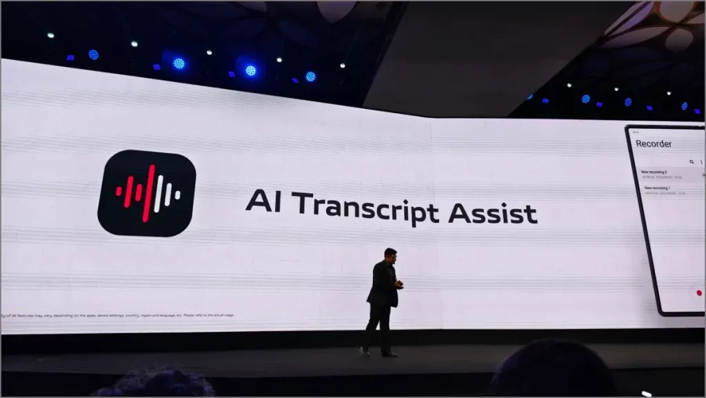 Функция AI Transcript Assist на Vivo Funtouch OS 15