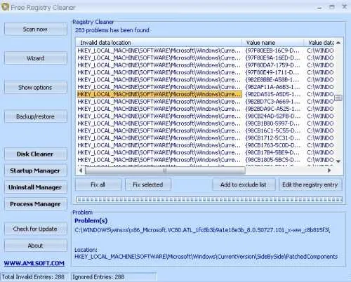 AML Pulitore di registro gratuito