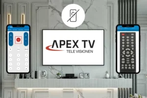 Průvodce ovládáním Apex TV pomocí aplikace Remote