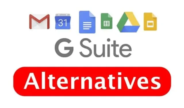 Les 8 meilleures alternatives à G Suite pour 2024 que vous devriez considérer