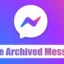 Guide étape par étape pour supprimer les messages archivés dans Messenger