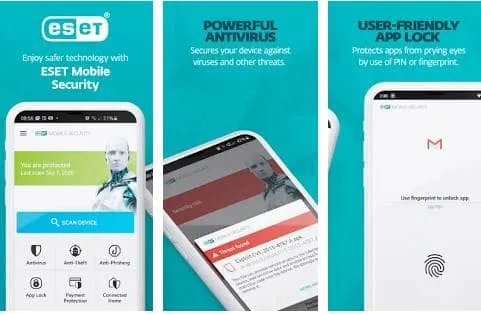 ESET Mobile Security og Antivirus