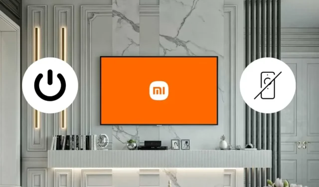 Способы включения Mi TV без использования пульта дистанционного управления