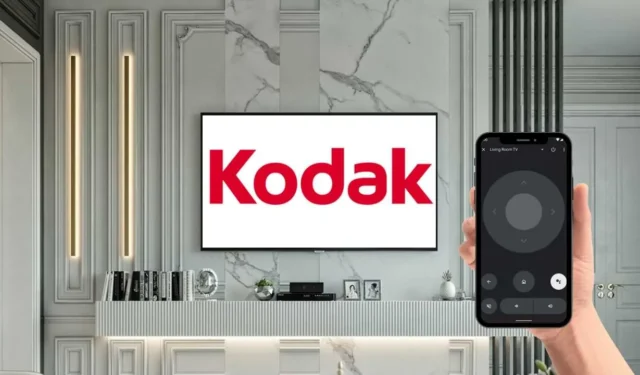 Steuern Ihres Kodak-Fernsehers mit einer Fernbedienungs-App