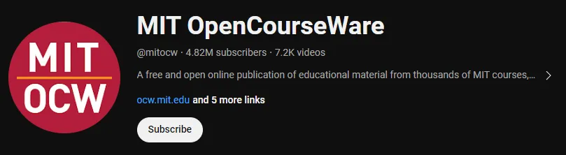 AVEC OpenCourseWare