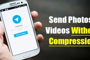 Telegramで非圧縮の写真や動画を送信するためのガイド