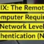 So beheben Sie den Fehler: Remotecomputer erfordert Authentifizierung auf Netzwerkebene