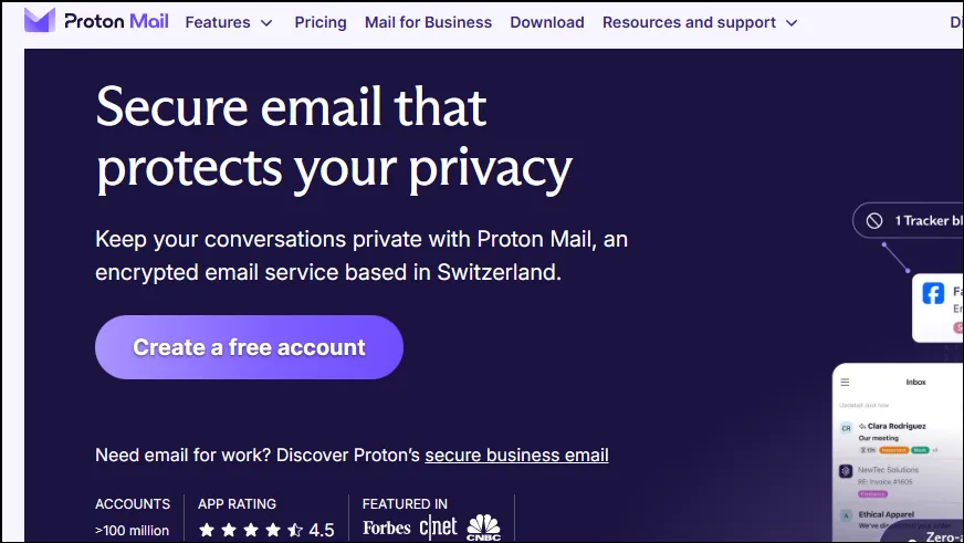 Служба ProtonMail