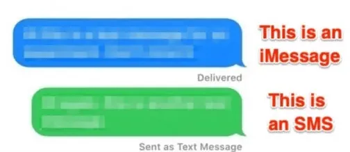 Controleer de kleur van de iMessage-ballon