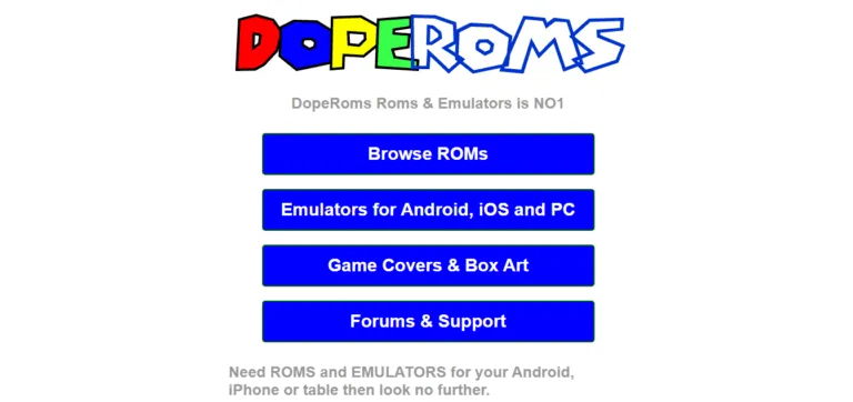 DopeRoms - 安全可靠的 ROM 來源