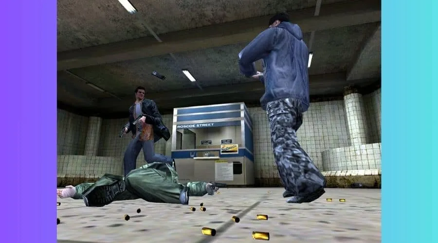 Zrzut ekranu rozgrywki Max Payne