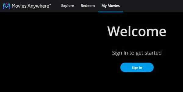 Movies Anywhere 顯示電影訊息