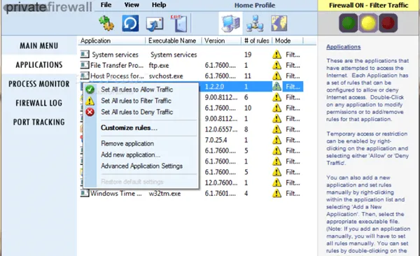 Firewall Privado