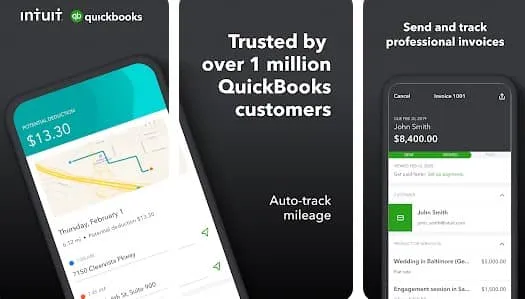 Uživatelské rozhraní QuickBooks