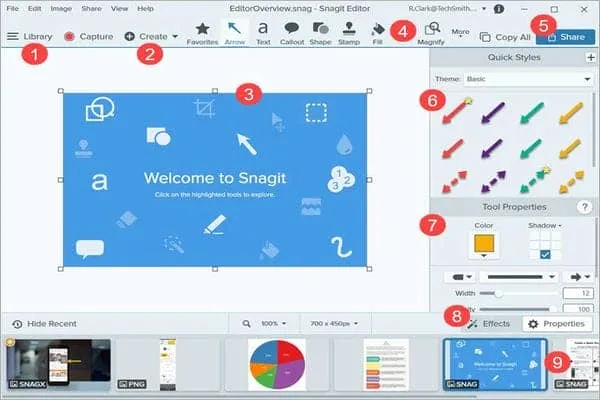 Snagit Screenshot-Tool