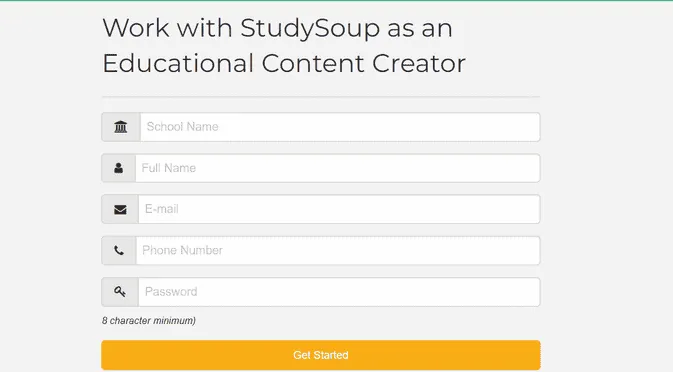 StudySoup - Schneller Verkaufsprozess