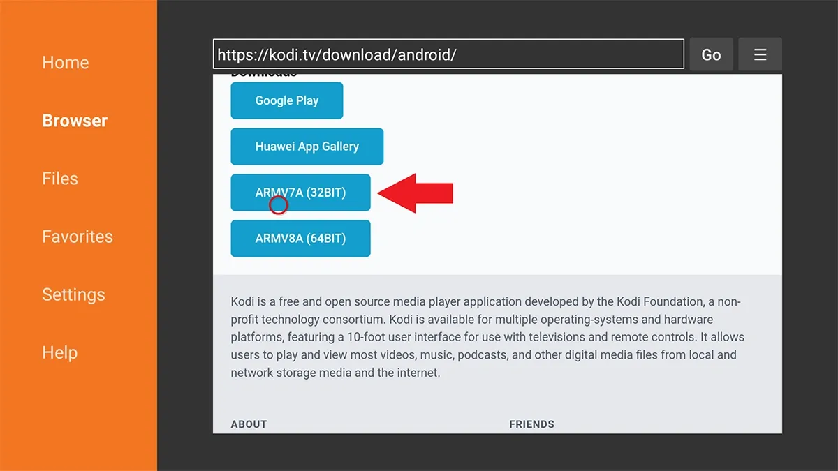 在 FireStick 上下載最新的 Kodi