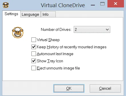 Virtual CloneDrive - Lekki montaż ISO