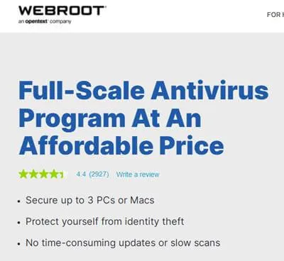 Webroot Antivirus