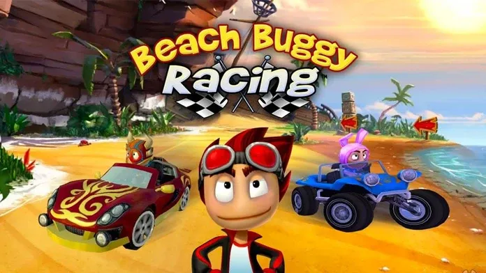 Геймплей Beach Buggy Racing на Android TV