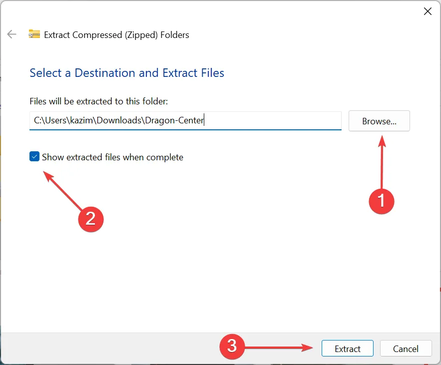 Udpak MSI-installationsfiler