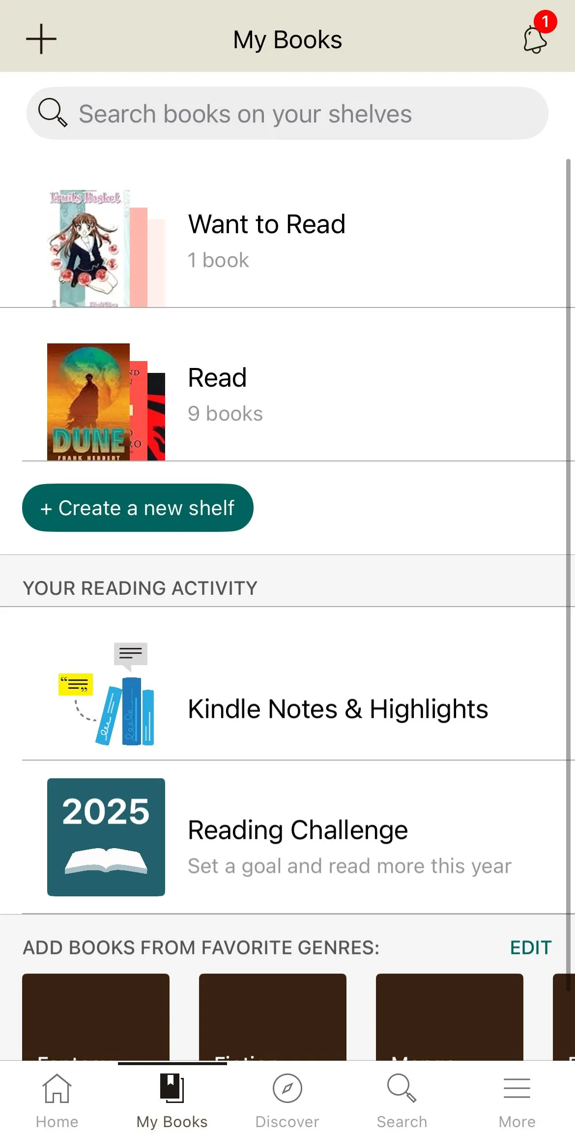 Recursos da comunidade Goodreads