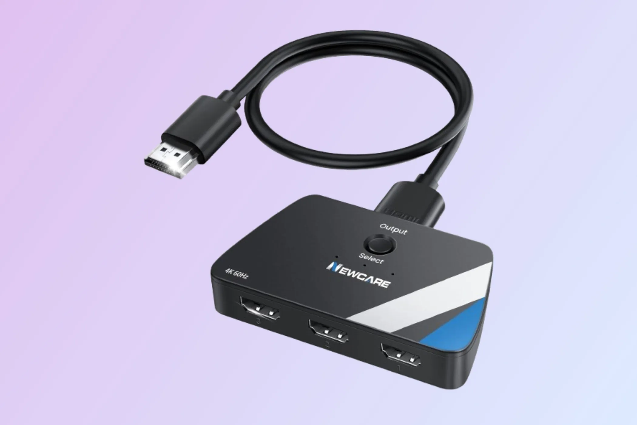 NEWCARE 4K 60Hz 三合一 HDMI 切換器