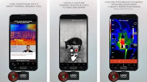 Seek Thermal 앱 스크린샷