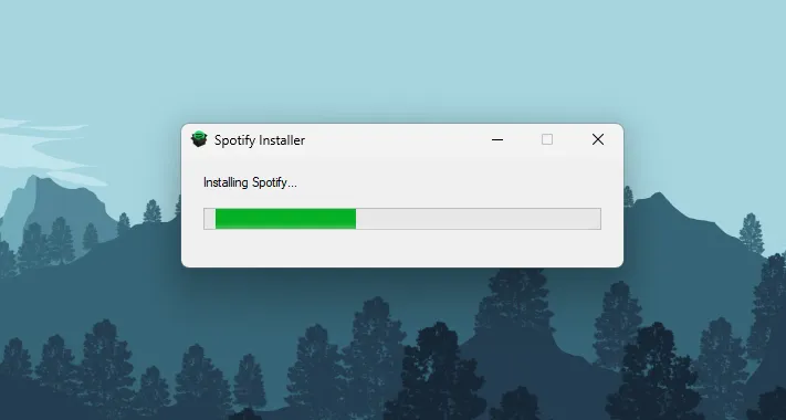 Instalación de Spotify