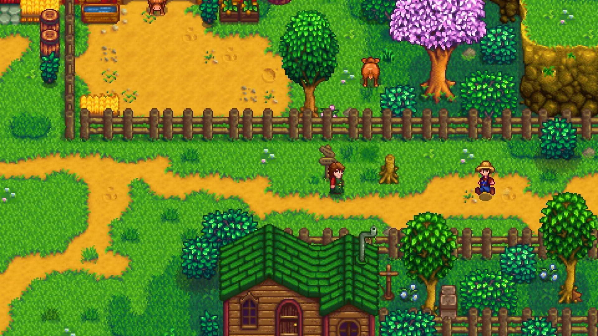 Екранна снимка на Stardew Valley.