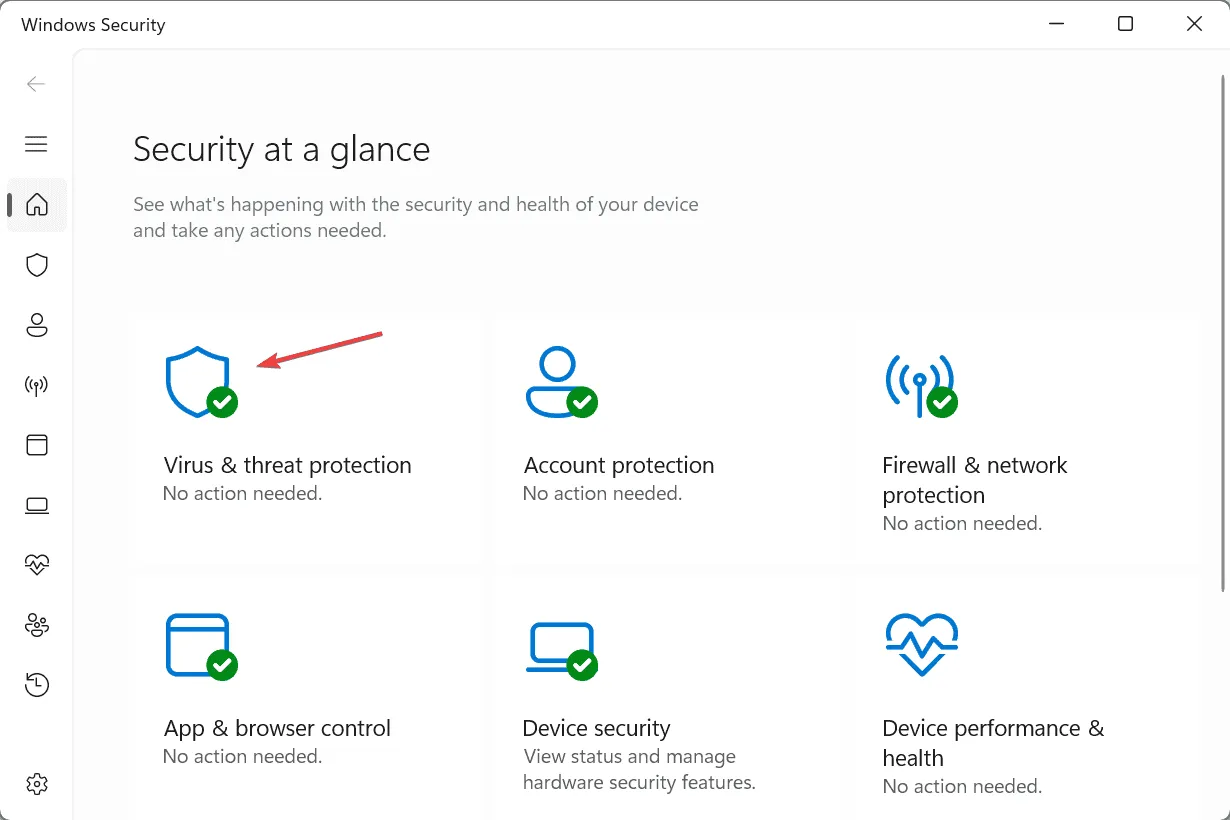 Windows-Sicherheit zum Scannen auf Malware